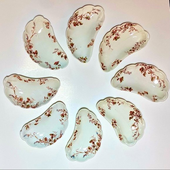 Haviland Limoges Other - 8 Antique Haviland Limoges Bone Dishes